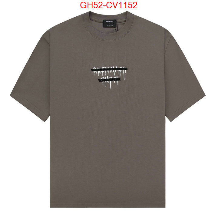 Clothing-Gucci,buy top high quality replica , ID: CV1152,$: 52USD