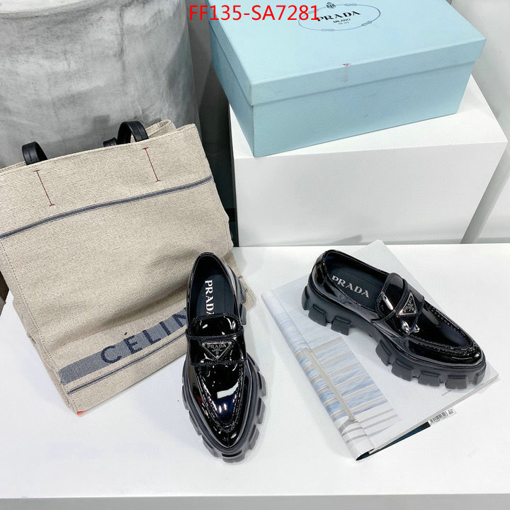 Women Shoes-Prada,fake , ID: SA7281,$: 135USD