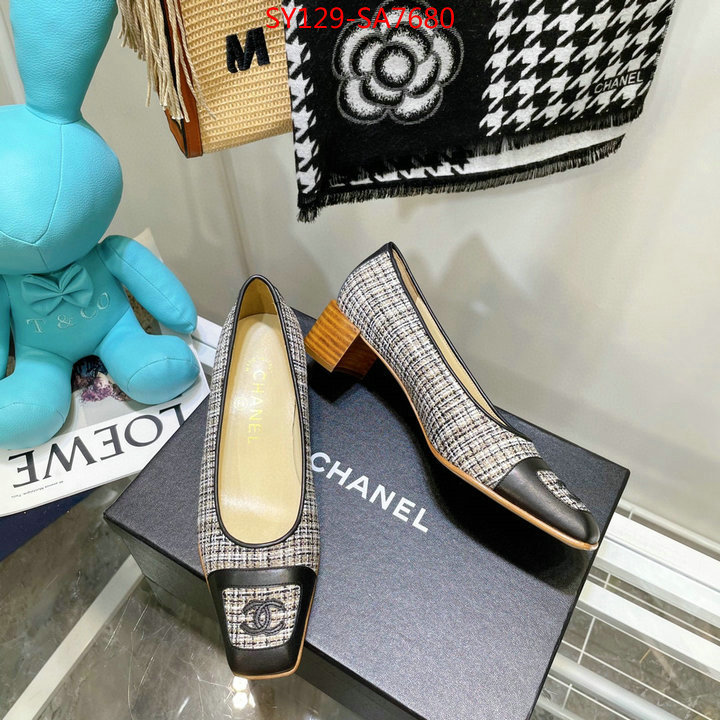 Women Shoes-Chanel,cheap replica , ID: SA7680,$: 129USD