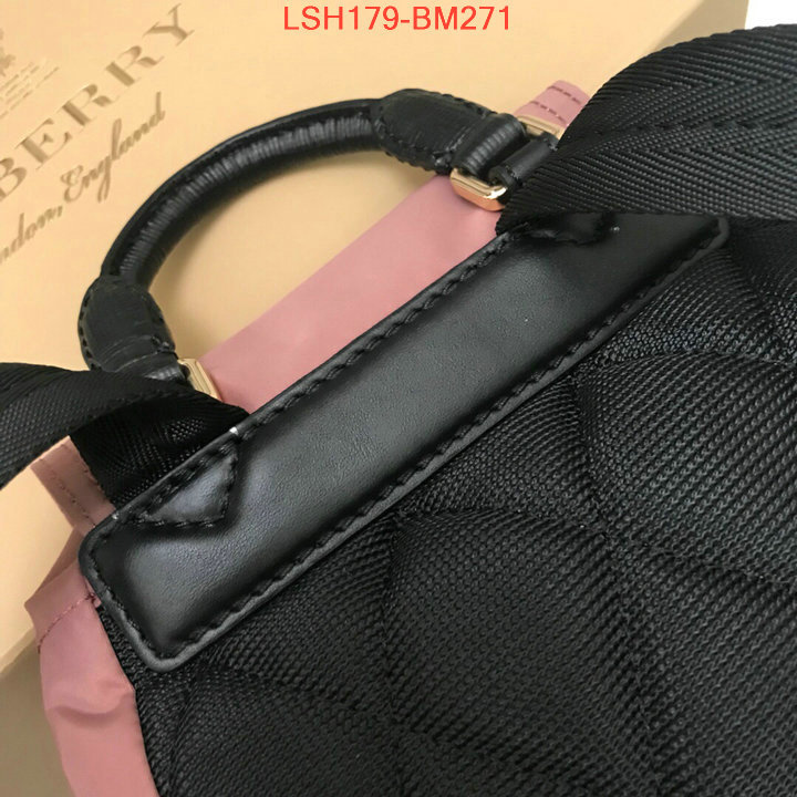 Burberry Bags(TOP)-Backpack-,buy top high quality replica ,ID: BM271,$:179USD