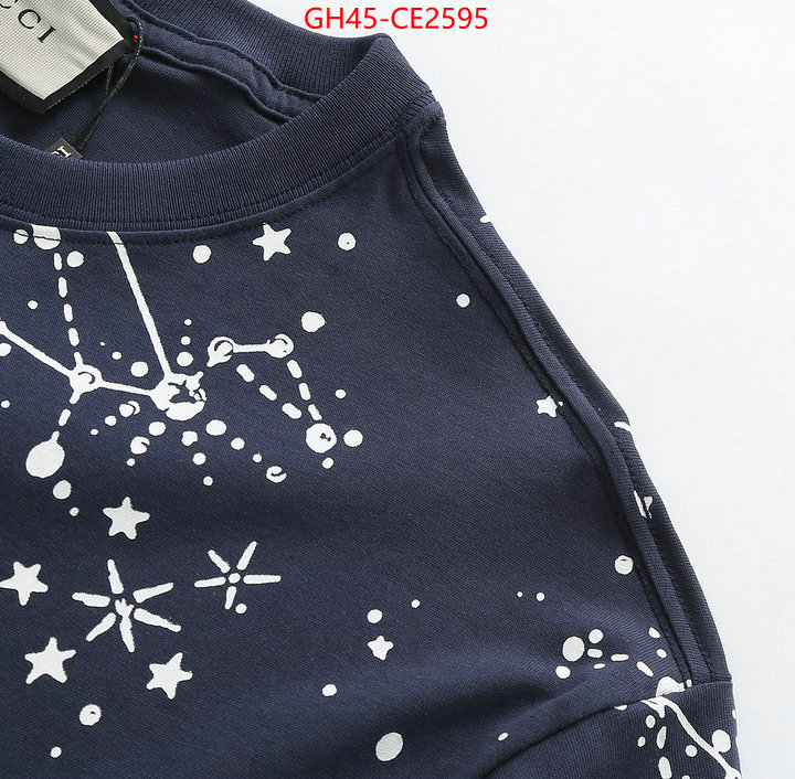 Clothing-Gucci,copy aaaaa , ID: CE2595,$: 45USD