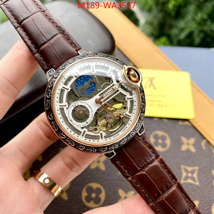 Watch(4A)-Cartier,1:1 , ID: WA3587,$: 189USD