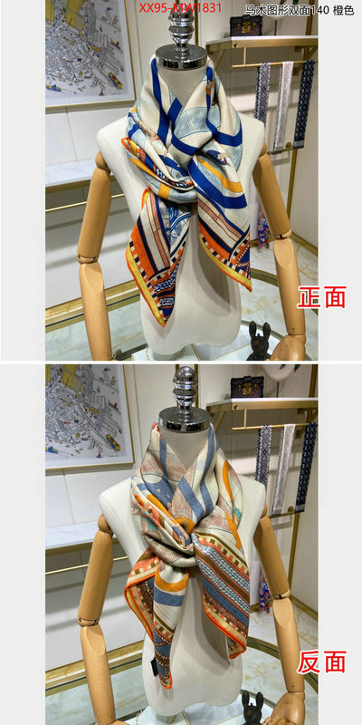 Scarf-Hermes,copy aaaaa , ID: MW1831,$: 95USD