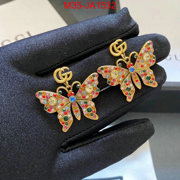 Jewelry-Gucci, ID: JA1532 ,replica 1:1 high quality,$: 35USD