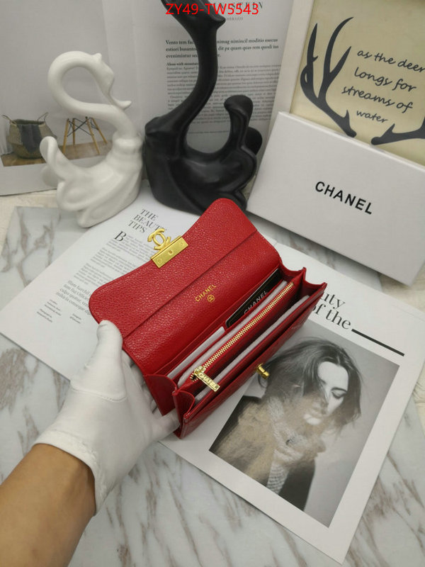 Chanel Bags(4A)-Wallet-,ID: TW5543,$: 49USD