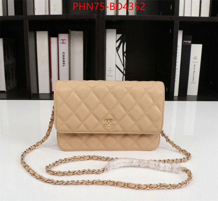 Chanel Bags(4A)-Diagonal-,ID: BD4352,$: 75USD