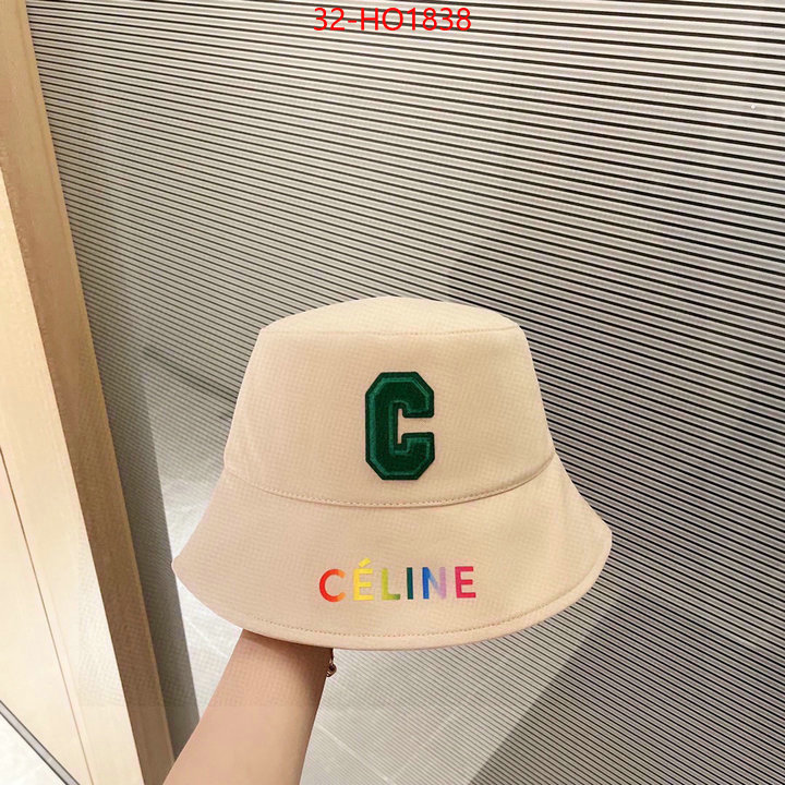 Cap (Hat)-Celine,wholesale 2023 replica , ID: HO1838,$: 32USD