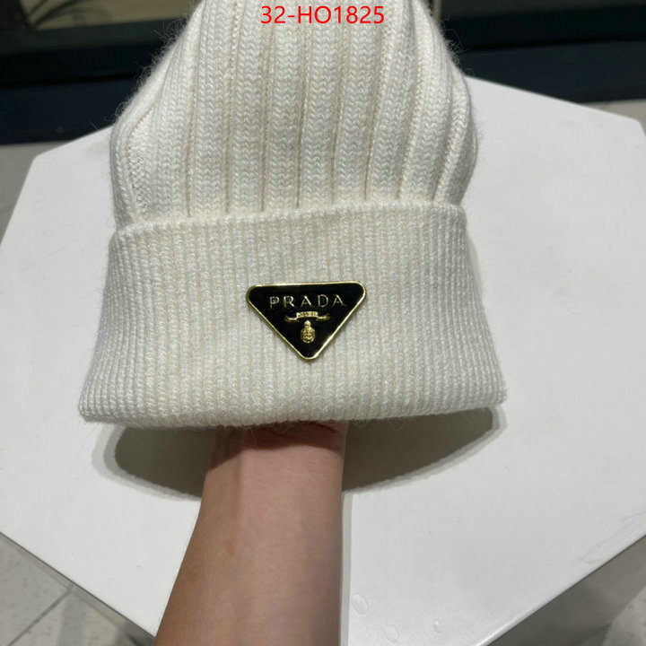 Cap (Hat)-Prada,wholesale designer shop , ID: HO1825,$: 32USD