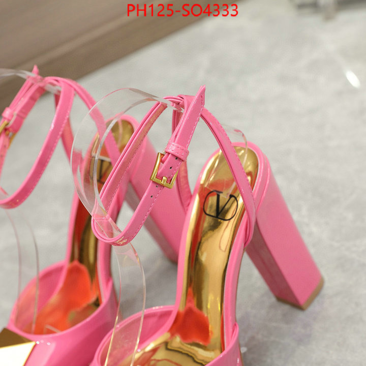 Women Shoes-Valentino,what's the best to buy replica , ID: SO4333,$: 125USD