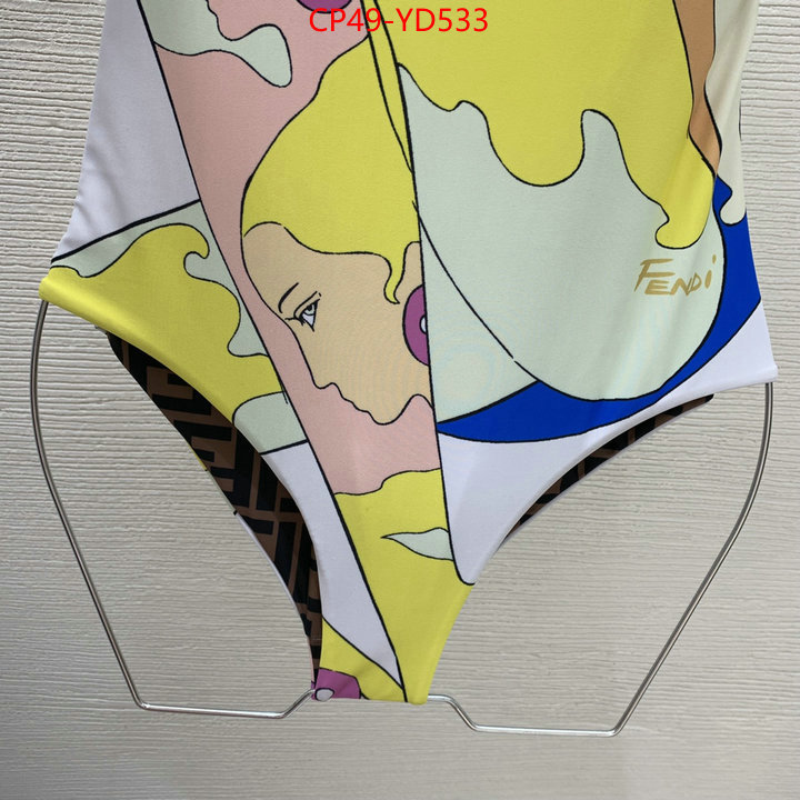 Swimsuit-Fendi,what is a 1:1 replica , ID: YD533,$: 49USD