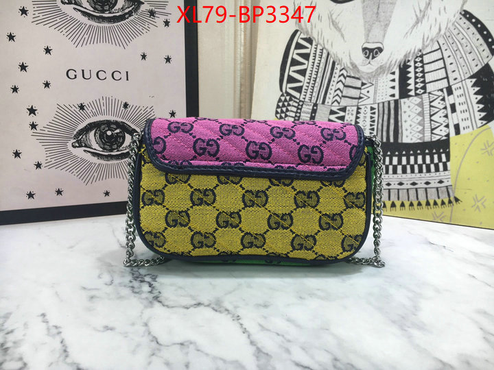 Gucci Bags(4A)-Marmont,2023 replica wholesale cheap sales online ,ID: BP3347,$: 79USD