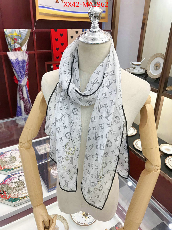 Scarf-LV,2023 aaaaa replica customize , ID: MA5962,$: 42USD