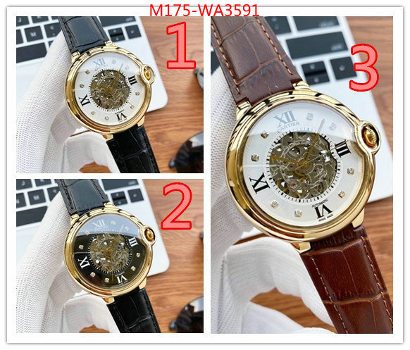 Watch(4A)-Cartier,fake high quality , ID: WA3591,$: 175USD