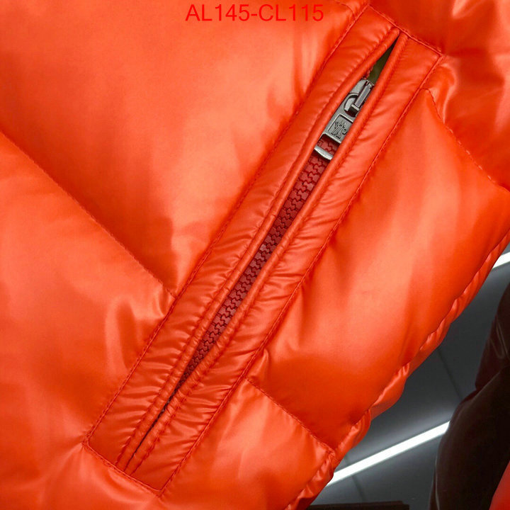 Down jacket Men-Moncler,top 1:1 replica , ID: CL115,$:145USD