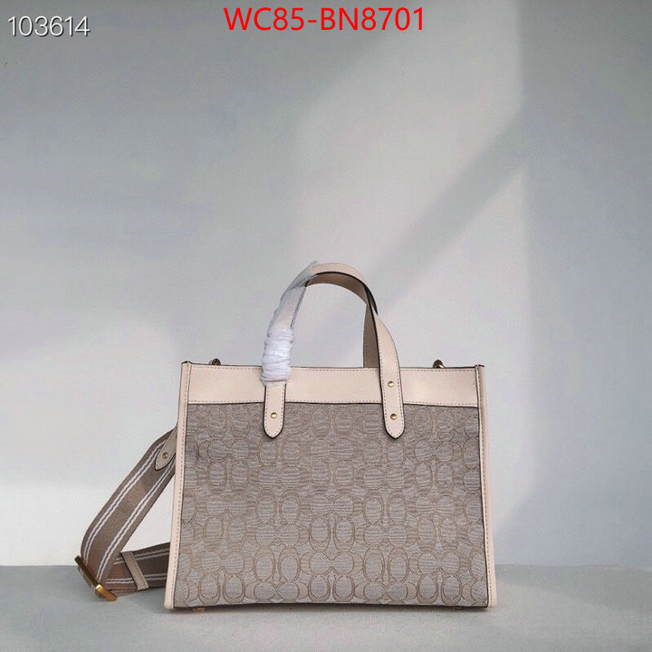 Coach Bags(4A)-Tote-,replica 2023 perfect luxury ,ID: BN8701,$: 85USD