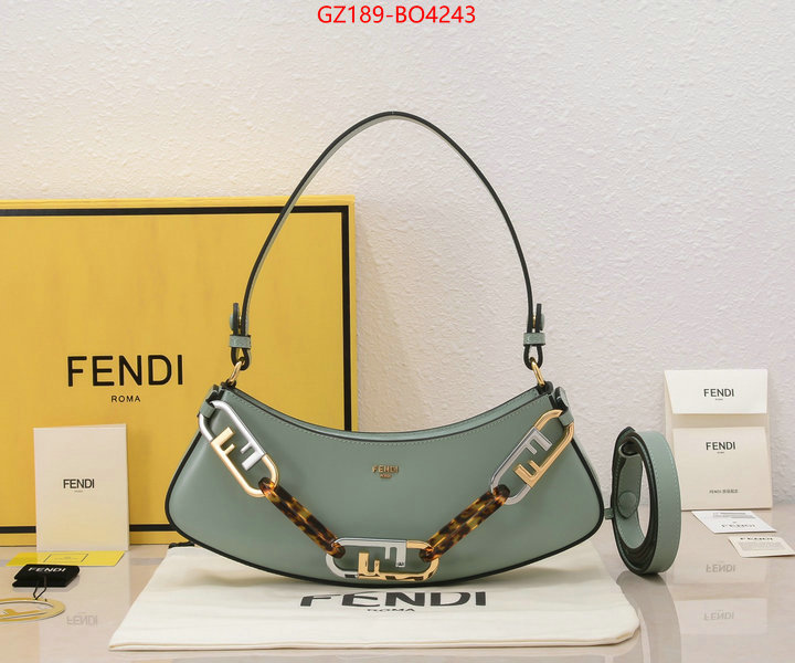 Fendi Bags(TOP)-Handbag-,fake designer ,ID: BO4243,$: 189USD