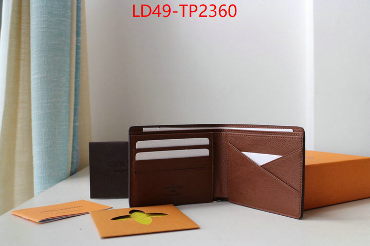 LV Bags(TOP)-Wallet,ID: TP2360,$: 49USD