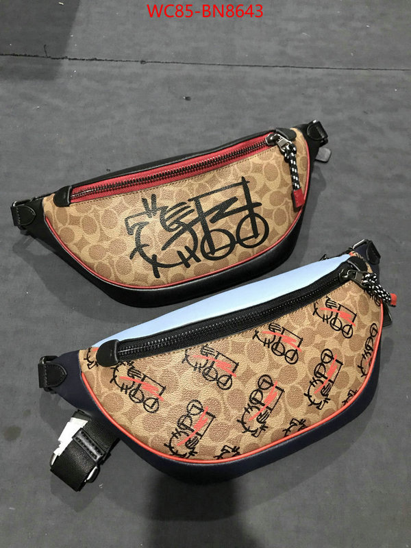 Coach Bags(4A)-Belt Bag-Chest Bag--,at cheap price ,ID: BN8643,$: 85USD
