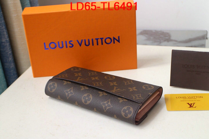 LV Bags(TOP)-Wallet,ID:TL6491,$: 65USD