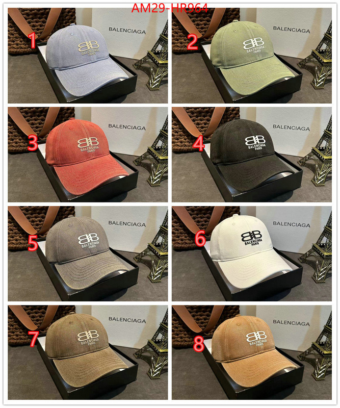 Cap (Hat)-Balenciaga,where to buy , ID: HR964,$: 29USD