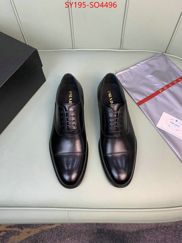 Men Shoes-Prada,we provide top cheap aaaaa , ID: SO4496,$: 195USD