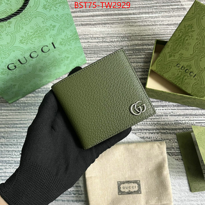 Gucci Bags(TOP)-Wallet-,how can i find replica ,ID: TW2929,$: 75USD