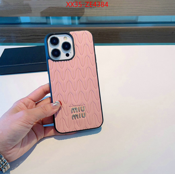 Phone case-MIU MIU,best replica , ID: ZE4384,$: 35USD