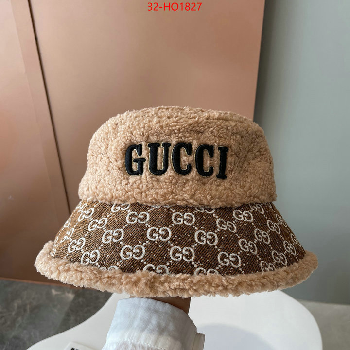 Cap (Hat)-Gucci,new designer replica , ID: HO1827,$: 32USD