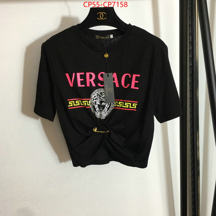Clothing-Versace,where to buy fakes , ID: CP7158,$: 55USD