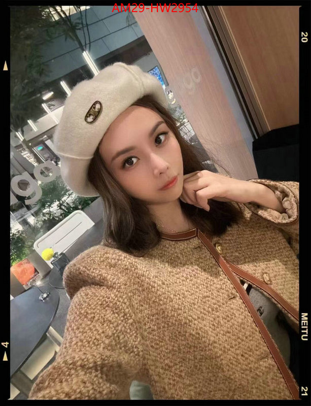 Cap (Hat)-Celine,cheap high quality replica , ID: HW2954,$: 29USD