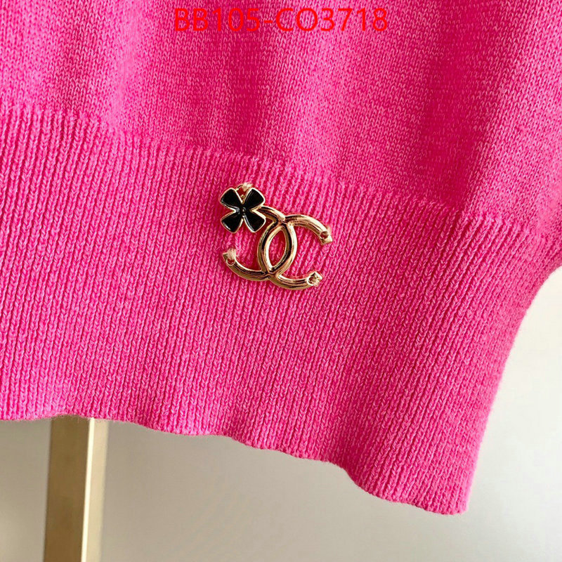 Clothing-Chanel,how to start selling replica , ID: CO3718,$: 105USD