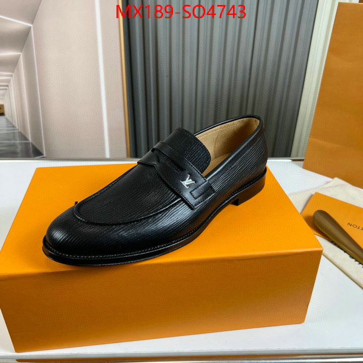 Men Shoes-LV,the top ultimate knockoff , ID: SO4743,$: 189USD