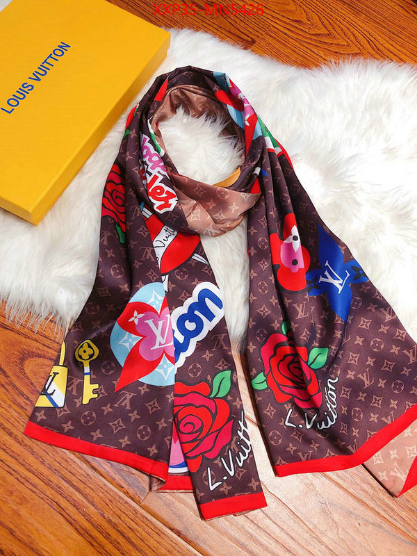 Scarf-LV,fashion designer , ID: MN5426,$: 35USD