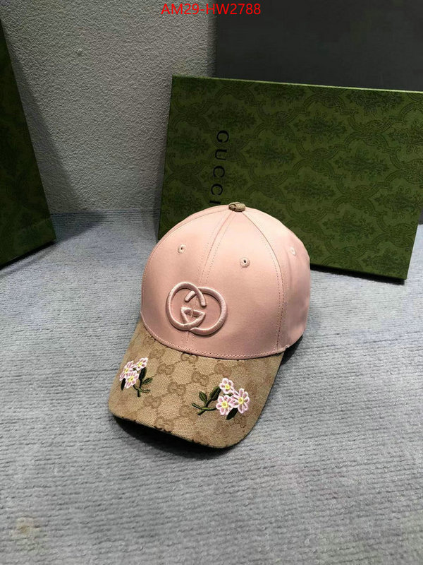 Cap (Hat)-Gucci,customize the best replica , ID: HW2788,$: 29USD