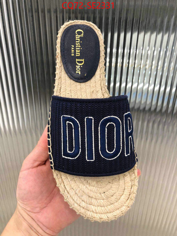 Women Shoes-Dior,the quality replica , ID: SE2331,$: 72USD