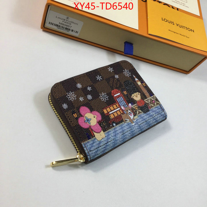 LV Bags(4A)-Wallet,best capucines replica ,ID: TD6540,$: 45USD