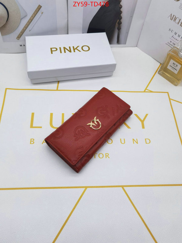 PINKO Bags(4A)-Wallet,sell online luxury designer ,ID: TD478,$: 59USD