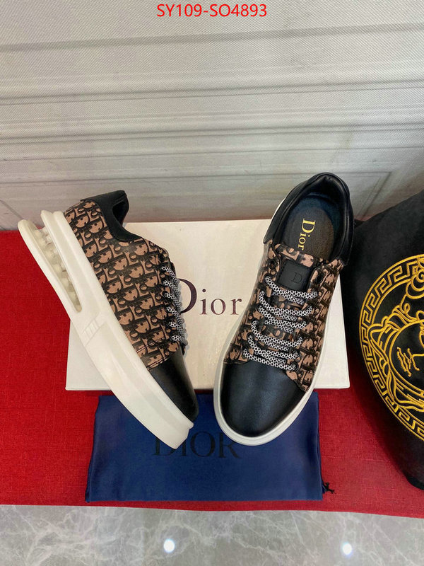 Men shoes-Dior,quality replica , ID: SO4893,$: 109USD