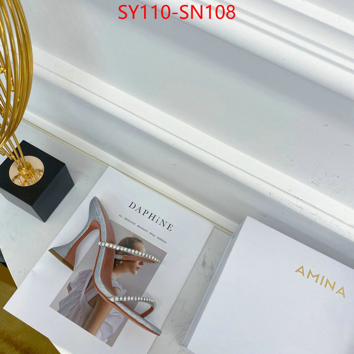 Women Shoes-Amina Muaddi,store , ID: SN108,$: 110USD