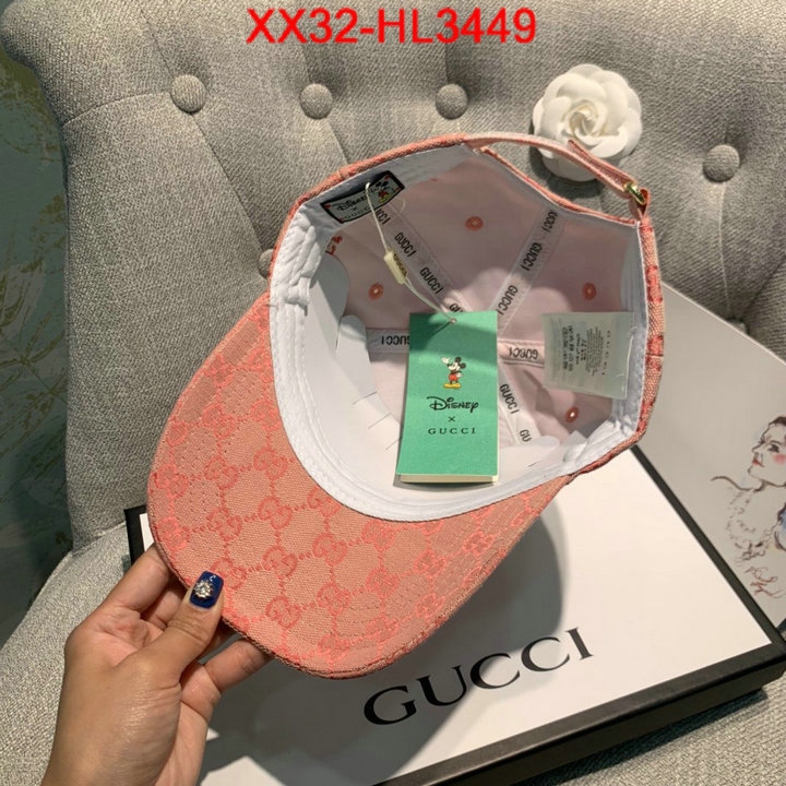 Cap (Hat)-Gucci,where to buy fakes , ID: HL3449,$: 32USD