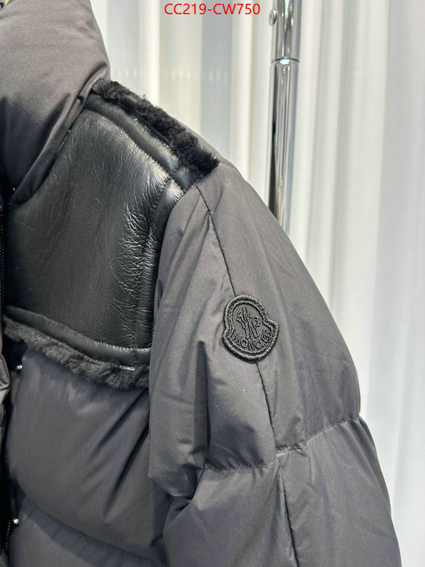 Down jacket Women-Moncler,2023 replica wholesale cheap sales online , ID: CW750,$: 219USD