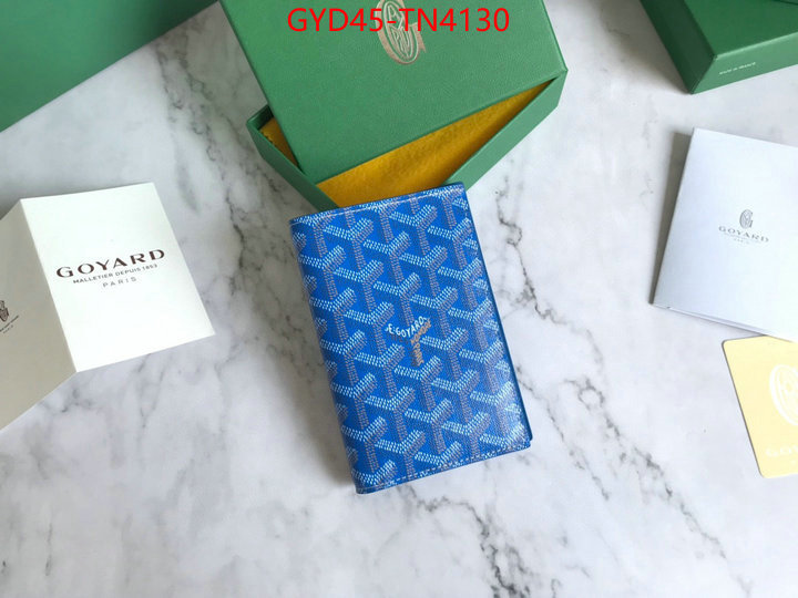 Goyard Bags(4A)-Wallet,wholesale replica ,ID: TN4130,$: 45USD