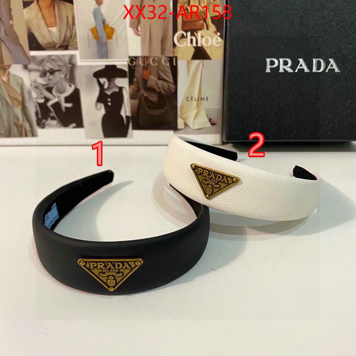 Hair band-Prada,mirror copy luxury , ID: AR158,$: 32USD