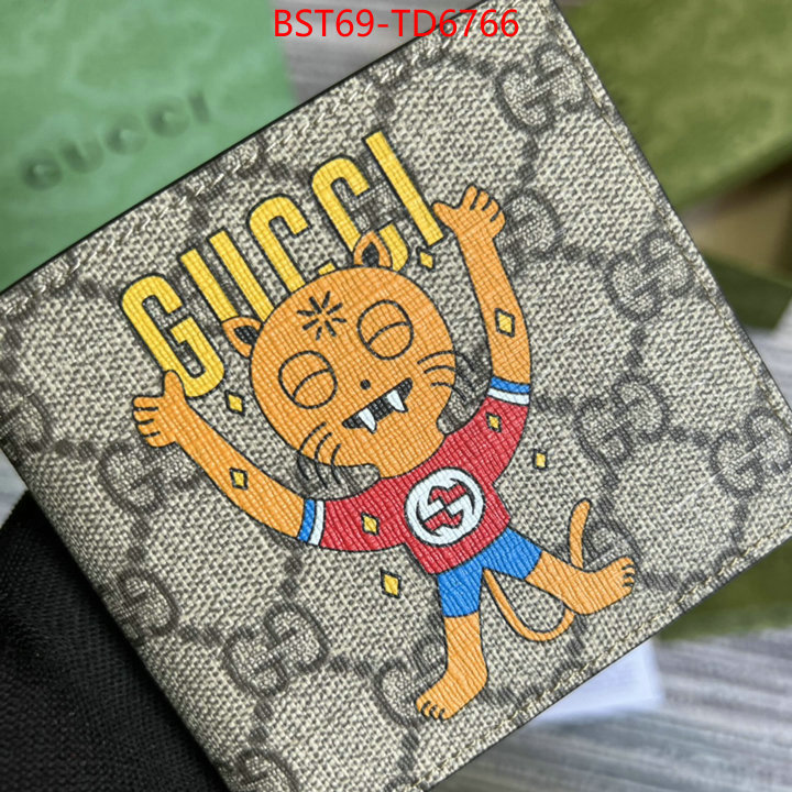 Gucci Bags(TOP)-Wallet-,ID: TD6766,$: 69USD