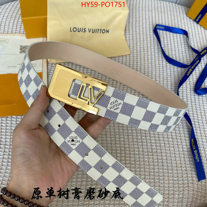 Belts-LV,perfect quality designer replica , ID: PO1751,$: 59USD