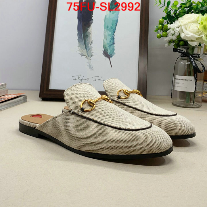 Women Shoes-Gucci,first top , ID: SL2992,$:75USD