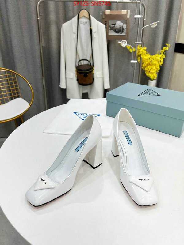 Women Shoes-Prada,replica aaaaa designer , ID: SN5745,$: 125USD