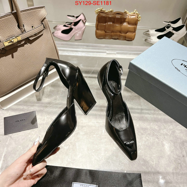 Women Shoes-Prada,customize best quality replica , ID: SE1181,$: 129USD