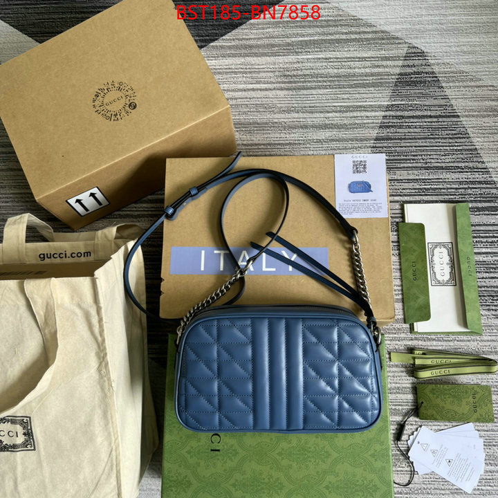 Gucci Bags(TOP)-Marmont,how to buy replica shop ,ID: BN7858,$: 185USD