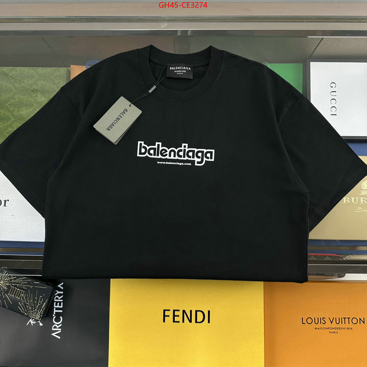 Clothing-Balenciaga,what is top quality replica , ID: CE3274,$: 45USD